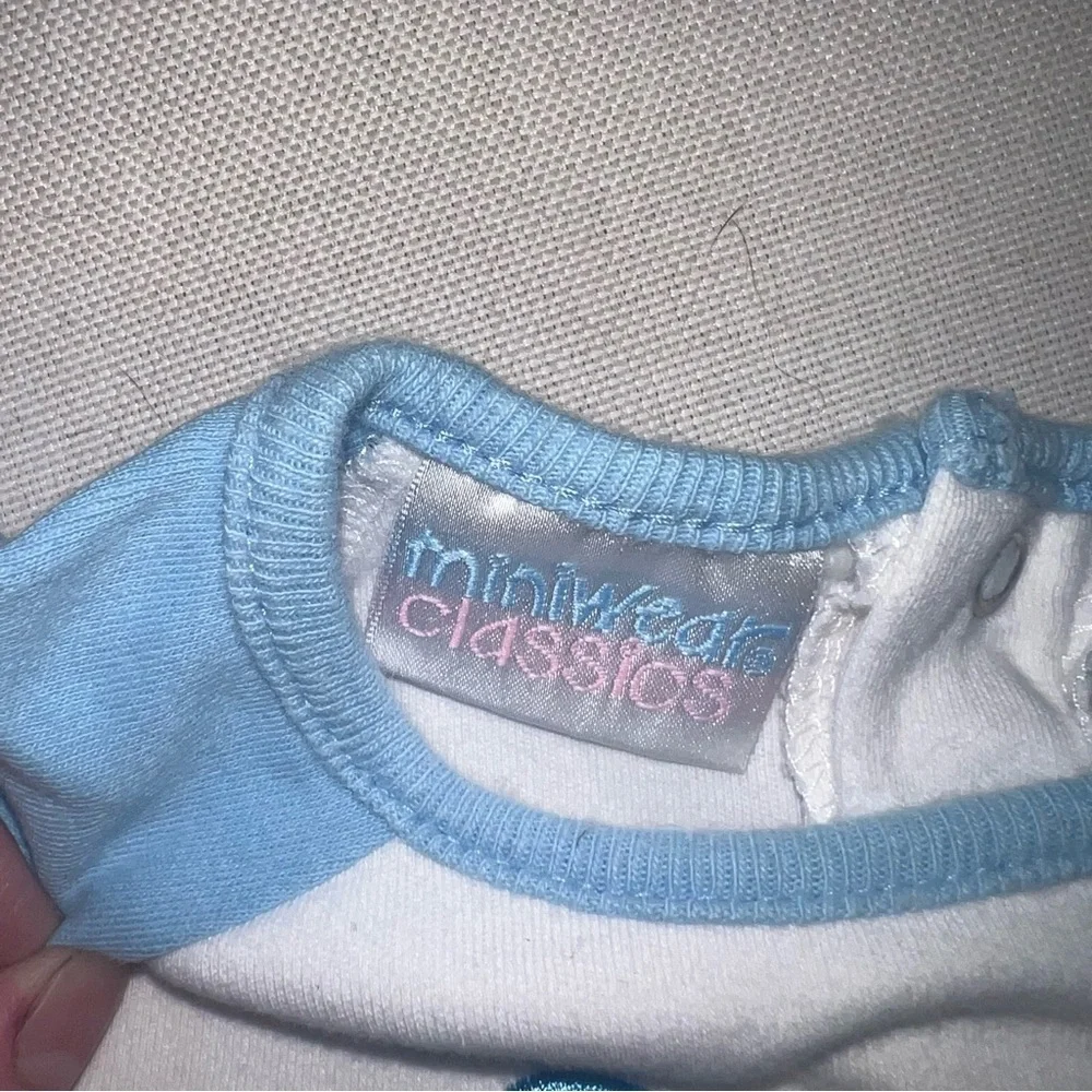 Miniwear Classics Vintage Baby Y2K Matching Set Seersucker 6-9 Months